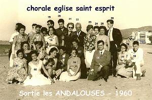 CHORALE ST ESPRIT D ORAN 1960 DE JANVIER